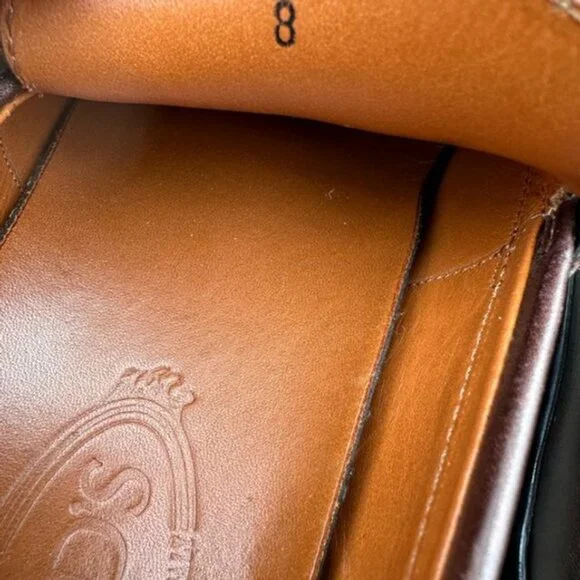 Tod's Women's Brown Leather Driving Loafers